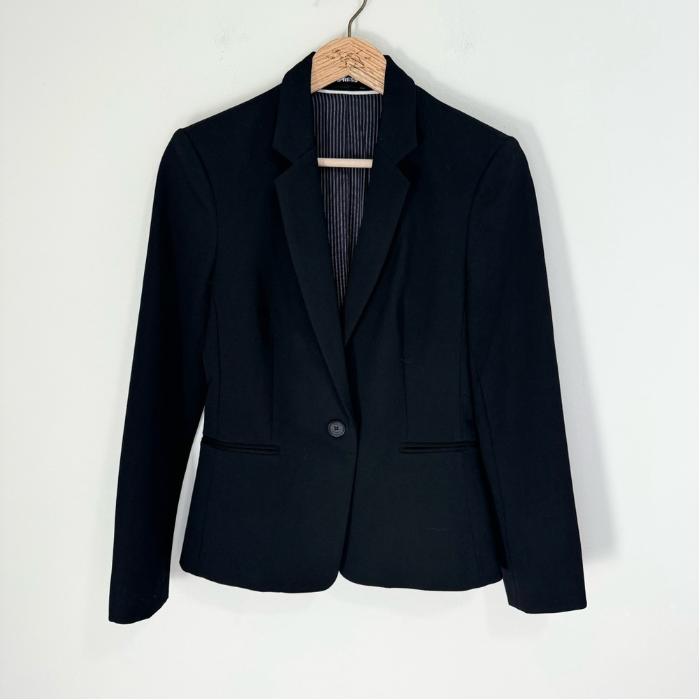 Express Black Blazer - image 1